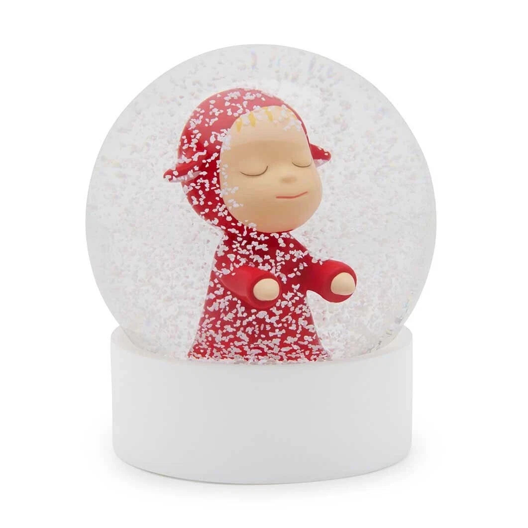 奈良美智 水晶球 (紅)Yoshitomo Nara Snow Globe 2025 Little Wanderer MOMA美術館絕版紀念品